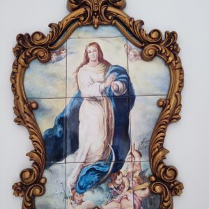 HT061 Cornocopia con Virgen Inmaculada