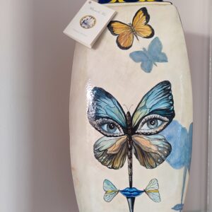 HT066 Búcaro decorado con motivo Dalí