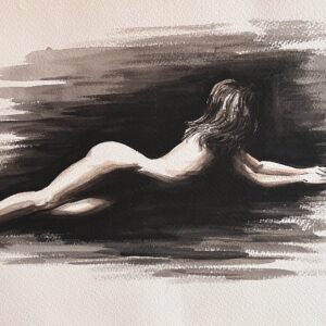 Desnudo de mujer II