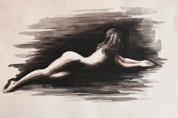 Desnudo de mujer II