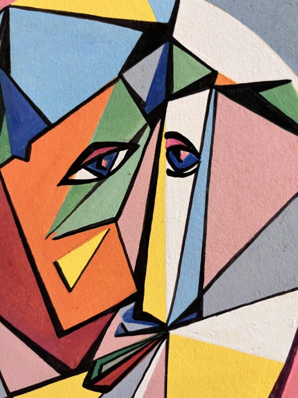 Rostro triangulos - Imagen 2