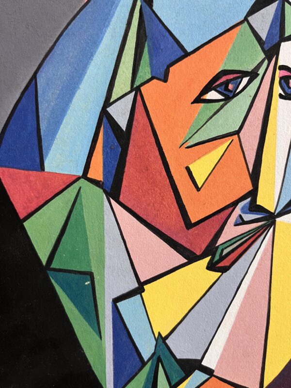 Rostro triangulos - Imagen 3