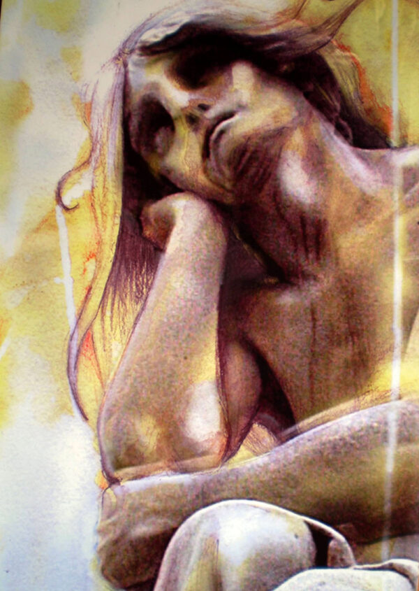MI002 Estatua de mujer