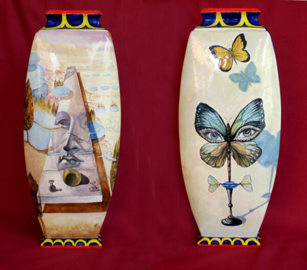 HT066 Búcaro decorado con motivo Dalí - Imagen 2